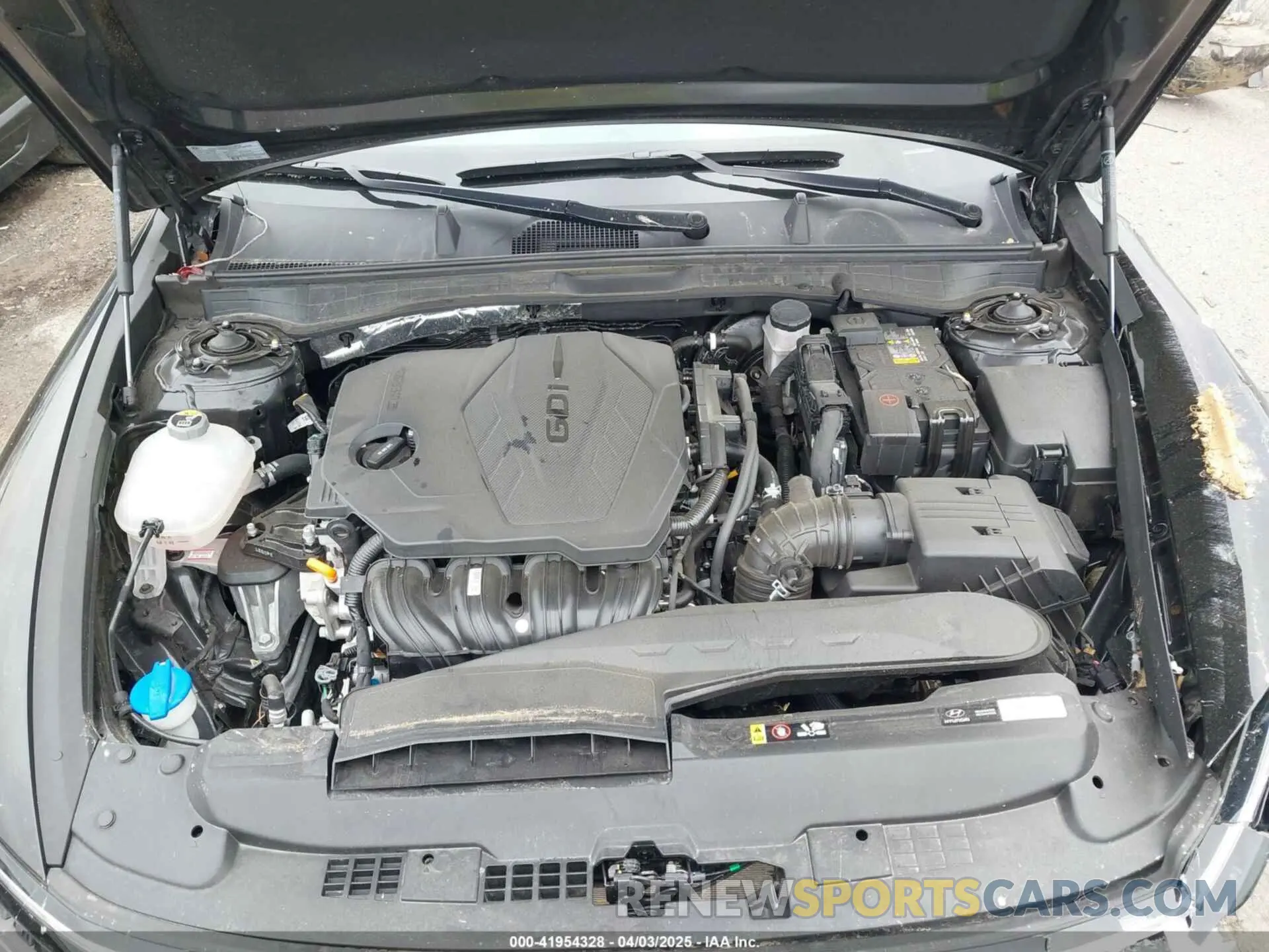 10 fotografías del automóvil dañado KMHL64JA9RA392795 HYUNDAI SONATA 2024