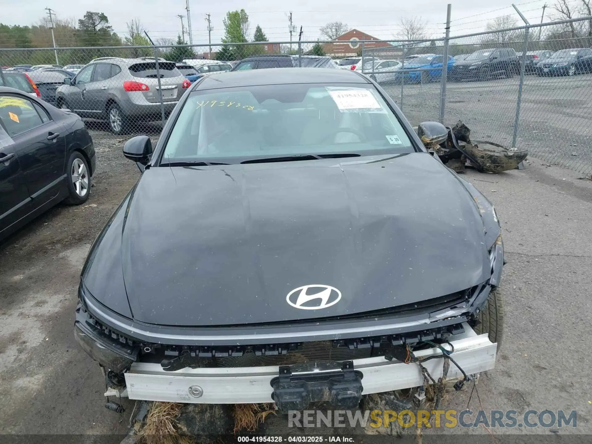 13 fotografías del automóvil dañado KMHL64JA9RA392795 HYUNDAI SONATA 2024