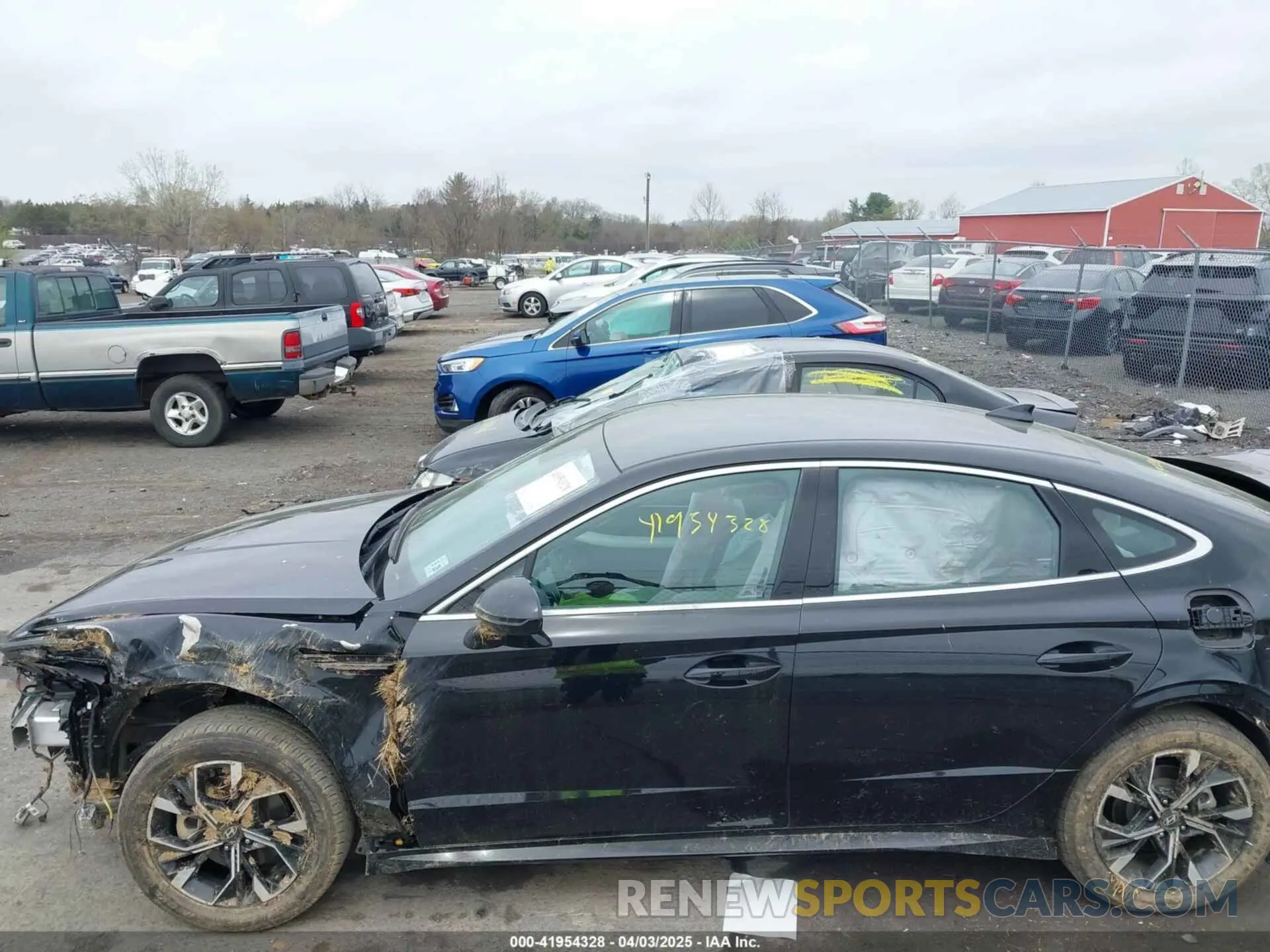 15 fotografías del automóvil dañado KMHL64JA9RA392795 HYUNDAI SONATA 2024