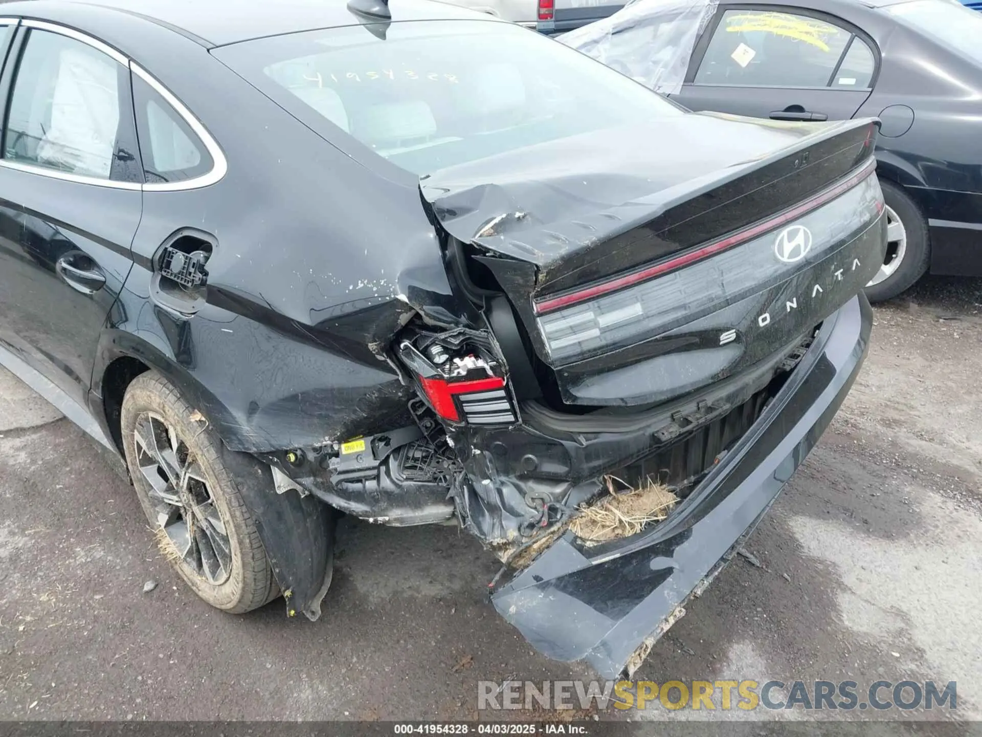 18 fotografías del automóvil dañado KMHL64JA9RA392795 HYUNDAI SONATA 2024