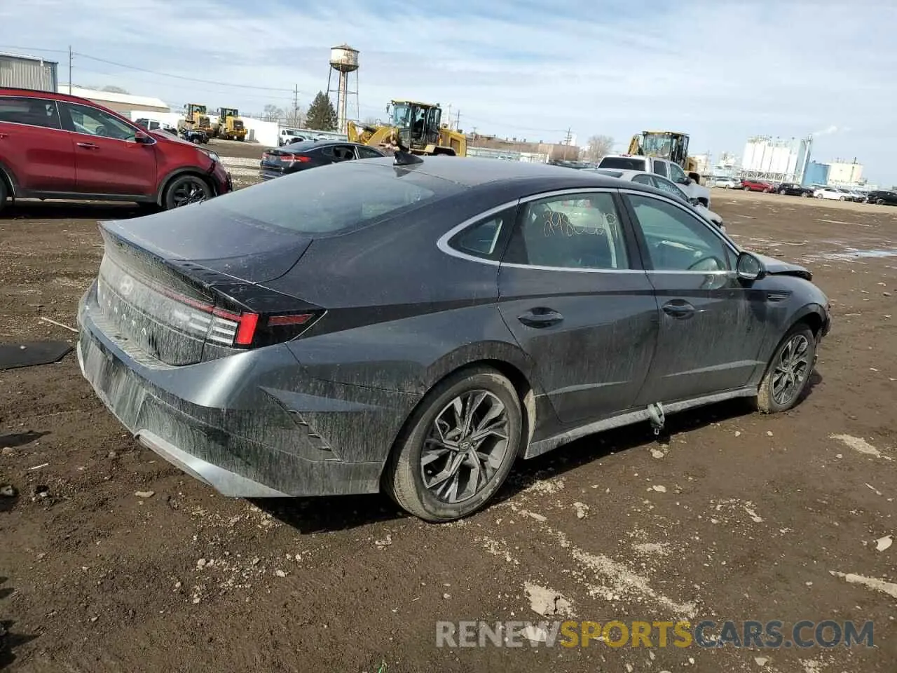 3 fotografías del automóvil dañado KMHL64JAXRA379814 HYUNDAI SONATA 2024