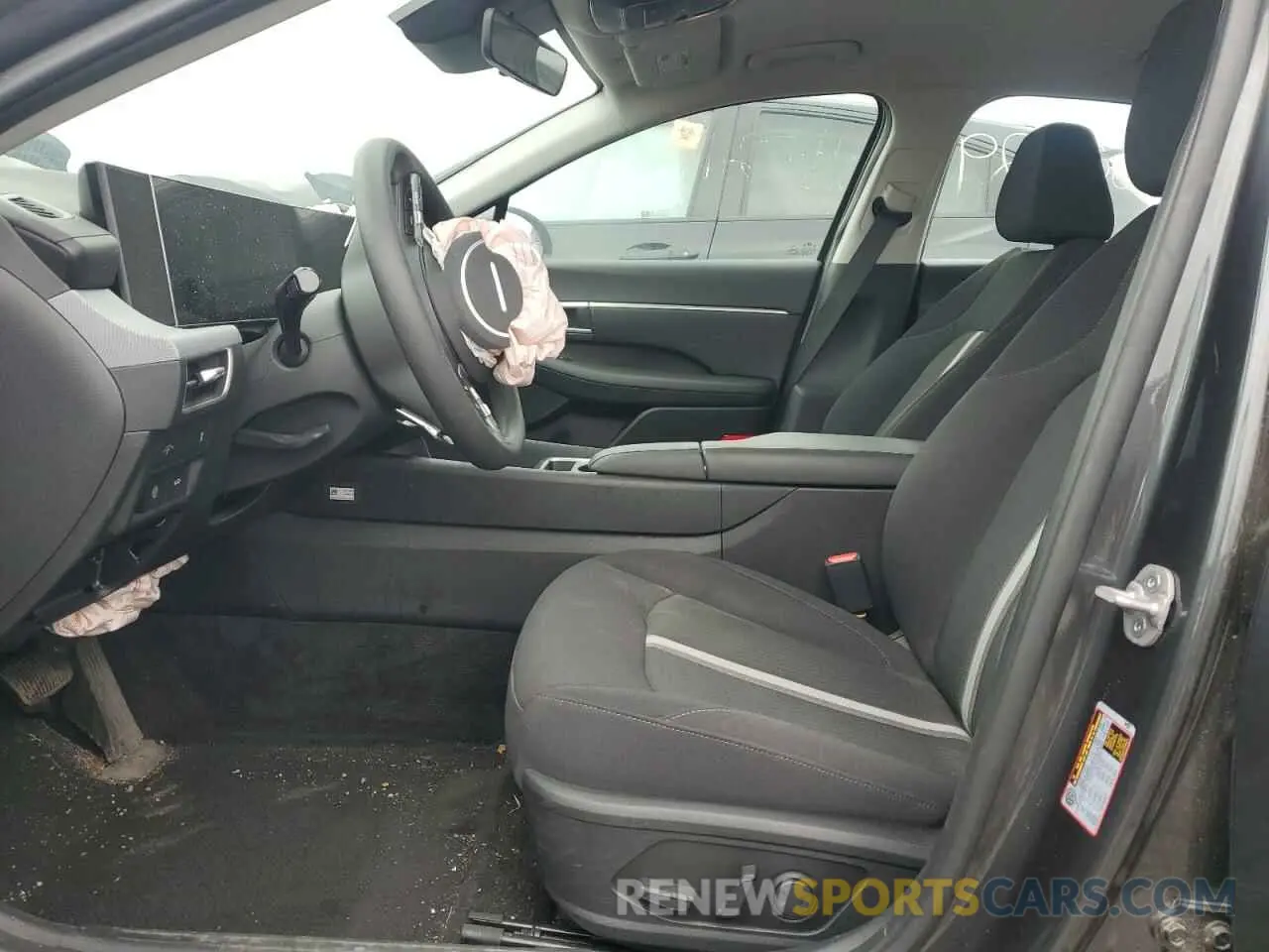 7 fotografías del automóvil dañado KMHL64JAXRA379814 HYUNDAI SONATA 2024