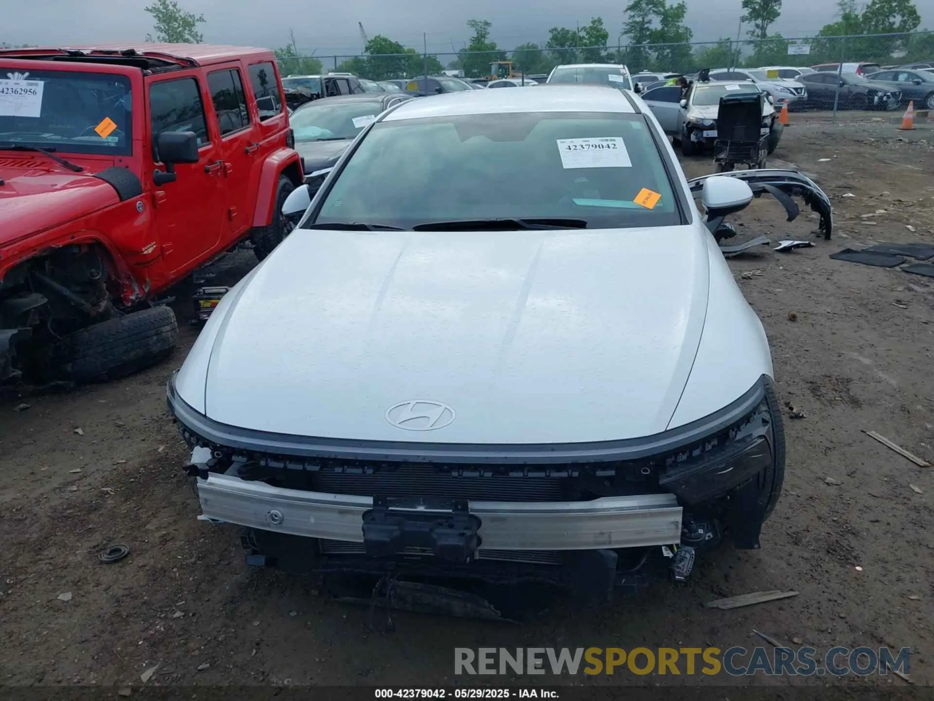 13 fotografías del automóvil dañado KMHL64JAXRA396144 HYUNDAI SONATA 2024