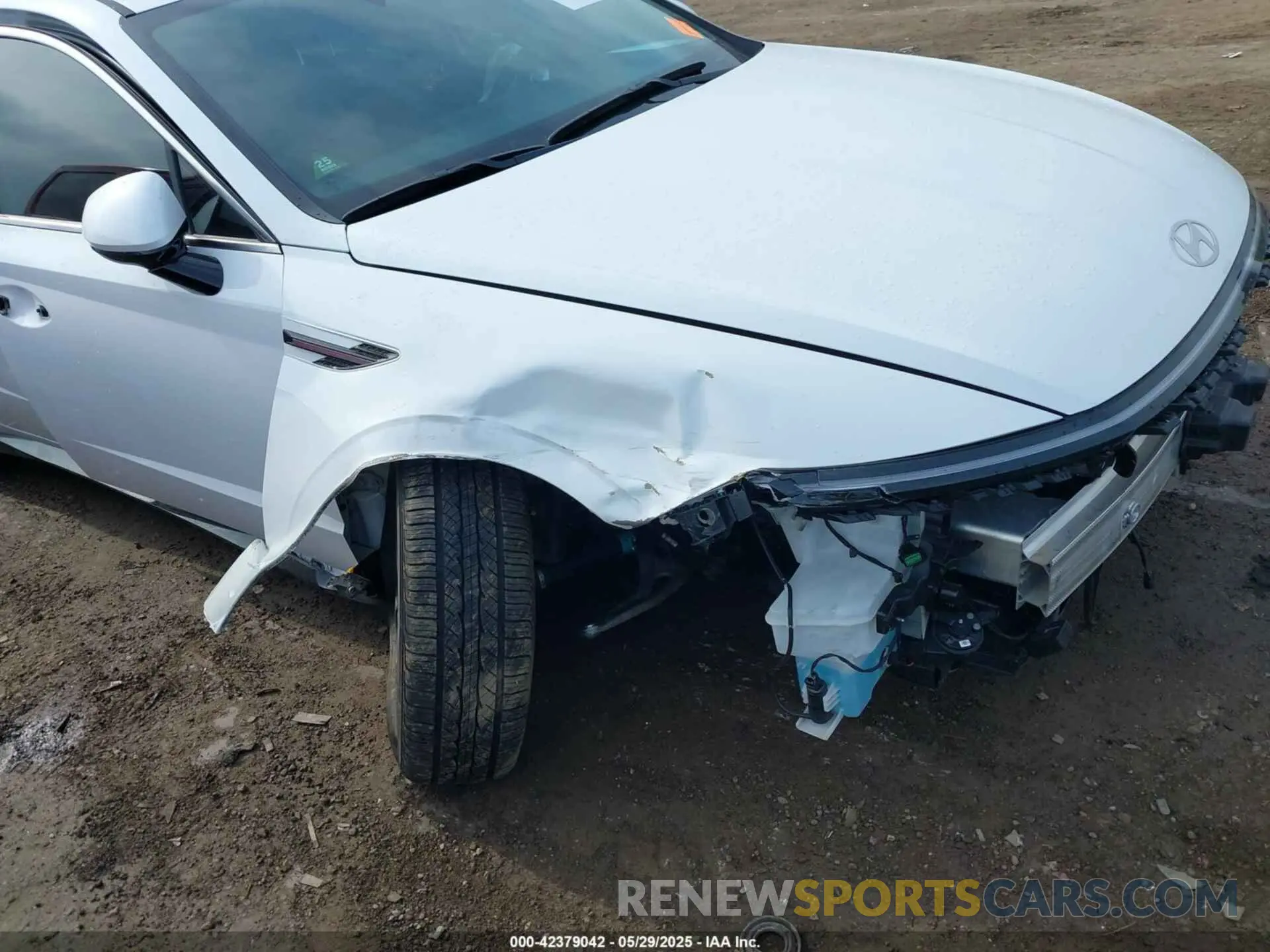 6 fotografías del automóvil dañado KMHL64JAXRA396144 HYUNDAI SONATA 2024