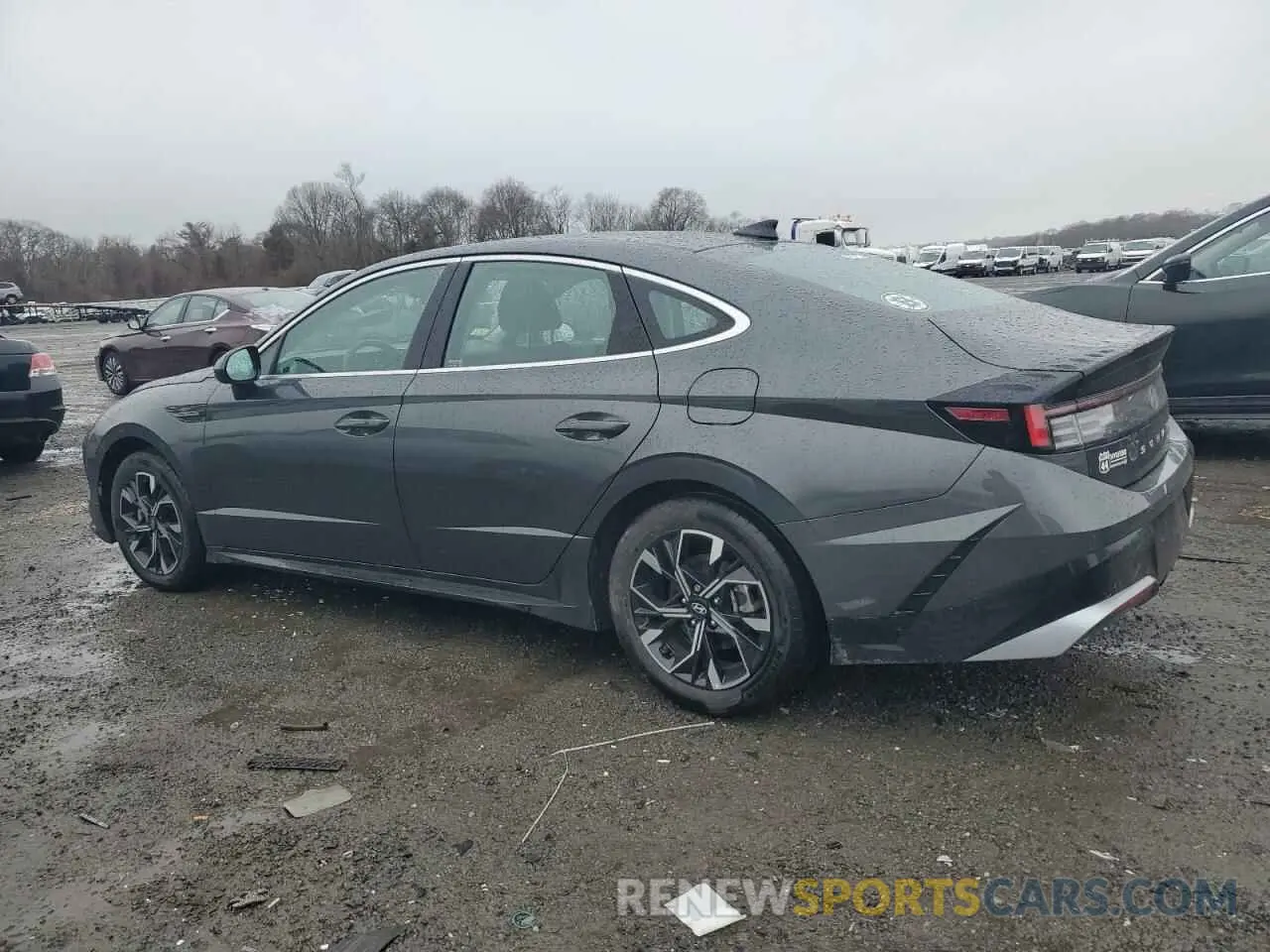 2 fotografías del automóvil dañado KMHL64JAXRA411581 HYUNDAI SONATA 2024