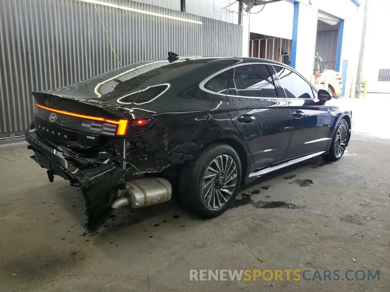 3 fotografías del automóvil dañado KMHL34JJ3SA107586 HYUNDAI SONATA 2025