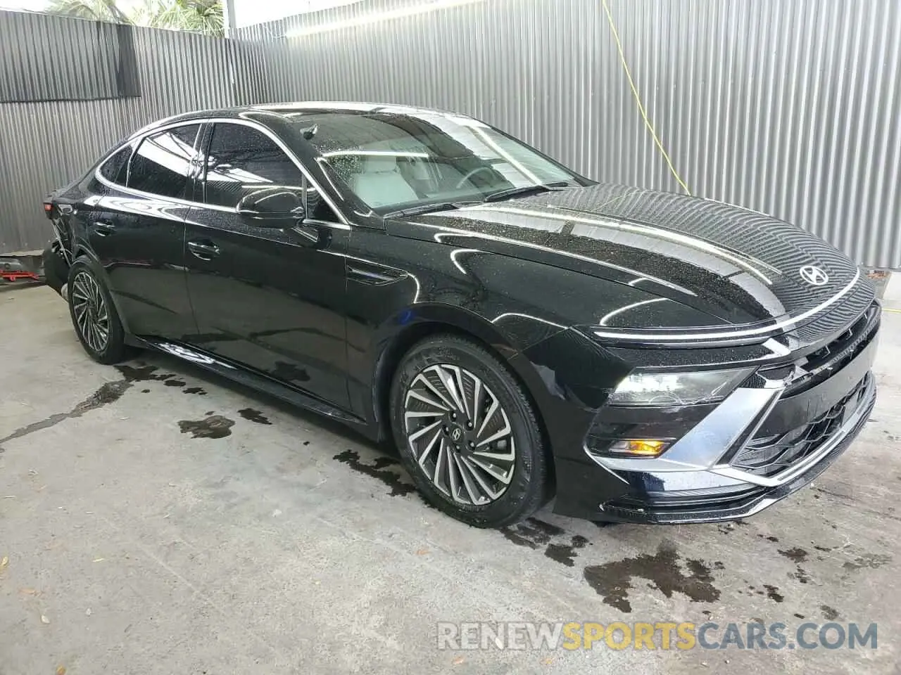 4 fotografías del automóvil dañado KMHL34JJ3SA107586 HYUNDAI SONATA 2025