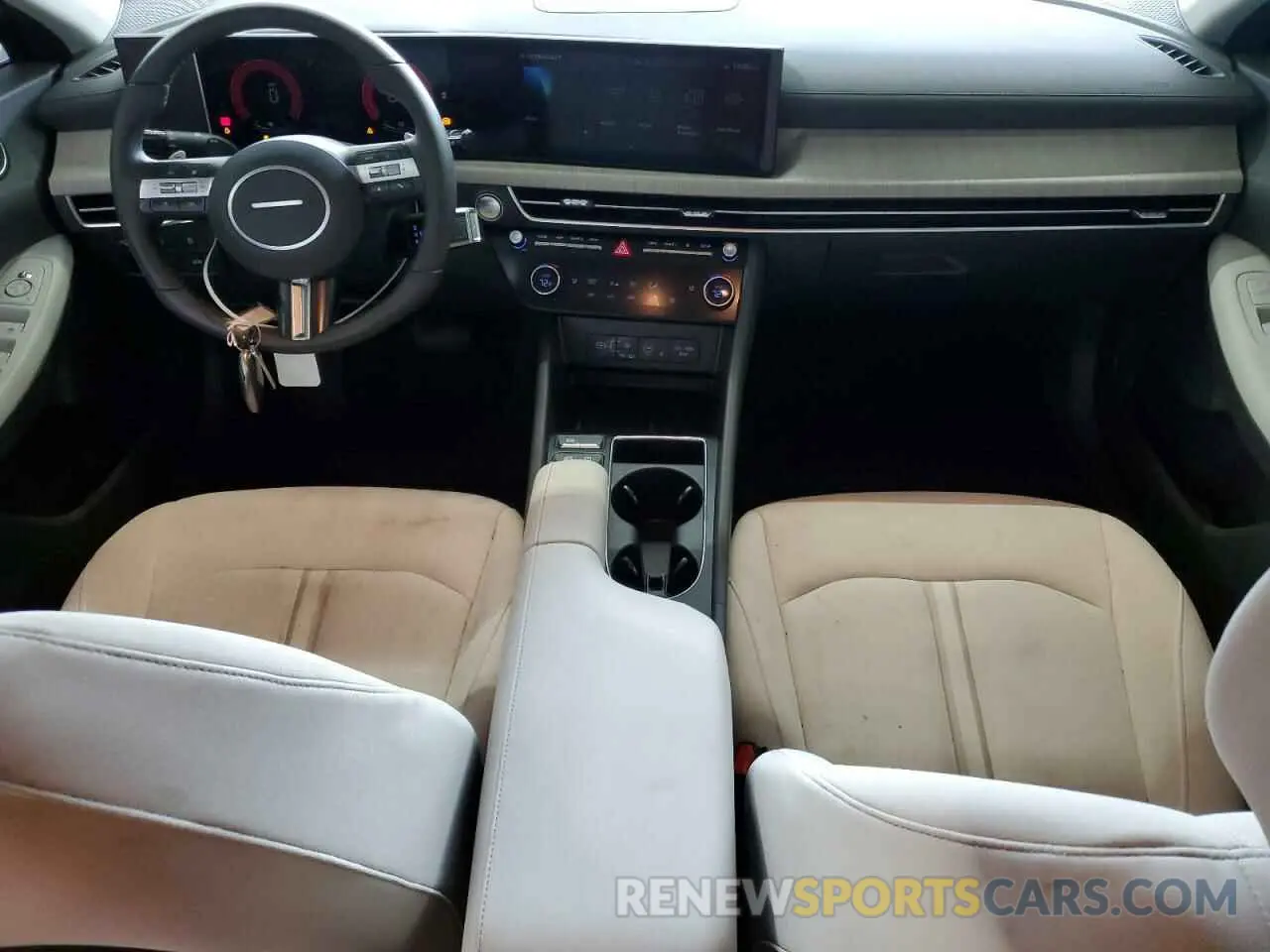 8 fotografías del automóvil dañado KMHL34JJ3SA107586 HYUNDAI SONATA 2025