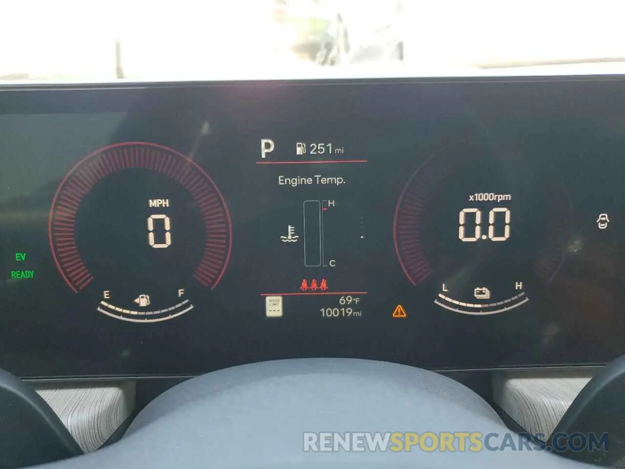 9 fotografías del automóvil dañado KMHL34JJ3SA107586 HYUNDAI SONATA 2025