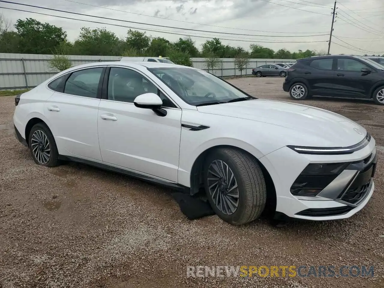 4 fotografías del automóvil dañado KMHL34JJ7SA105016 HYUNDAI SONATA 2025