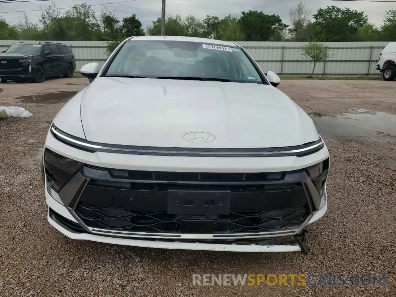 5 fotografías del automóvil dañado KMHL34JJ7SA105016 HYUNDAI SONATA 2025
