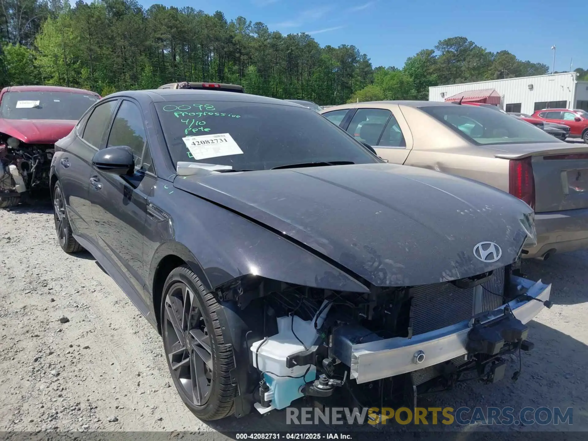1 fotografías del automóvil dañado KMHL54JC0SA430778 HYUNDAI SONATA 2025