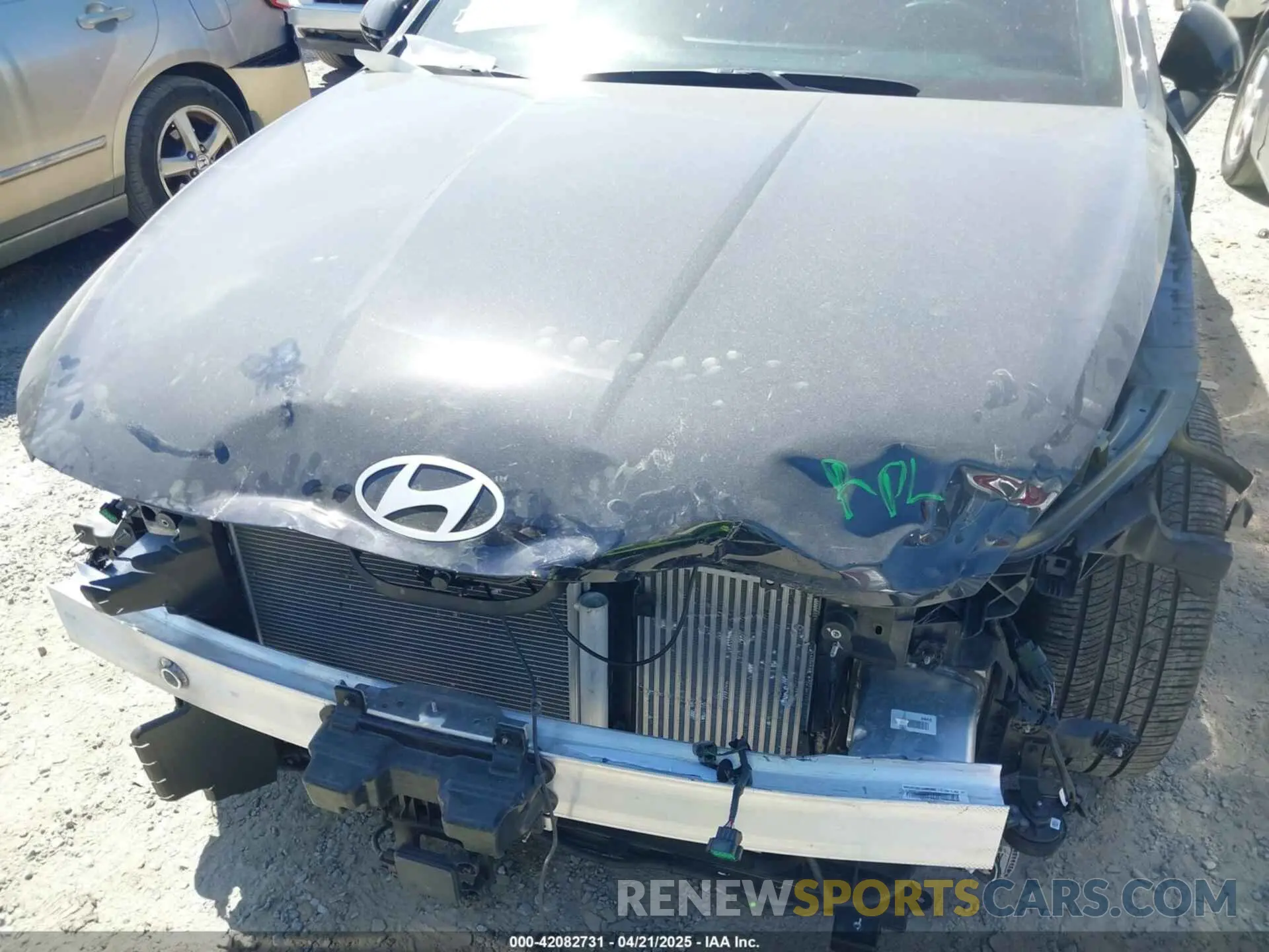 10 fotografías del automóvil dañado KMHL54JC0SA430778 HYUNDAI SONATA 2025