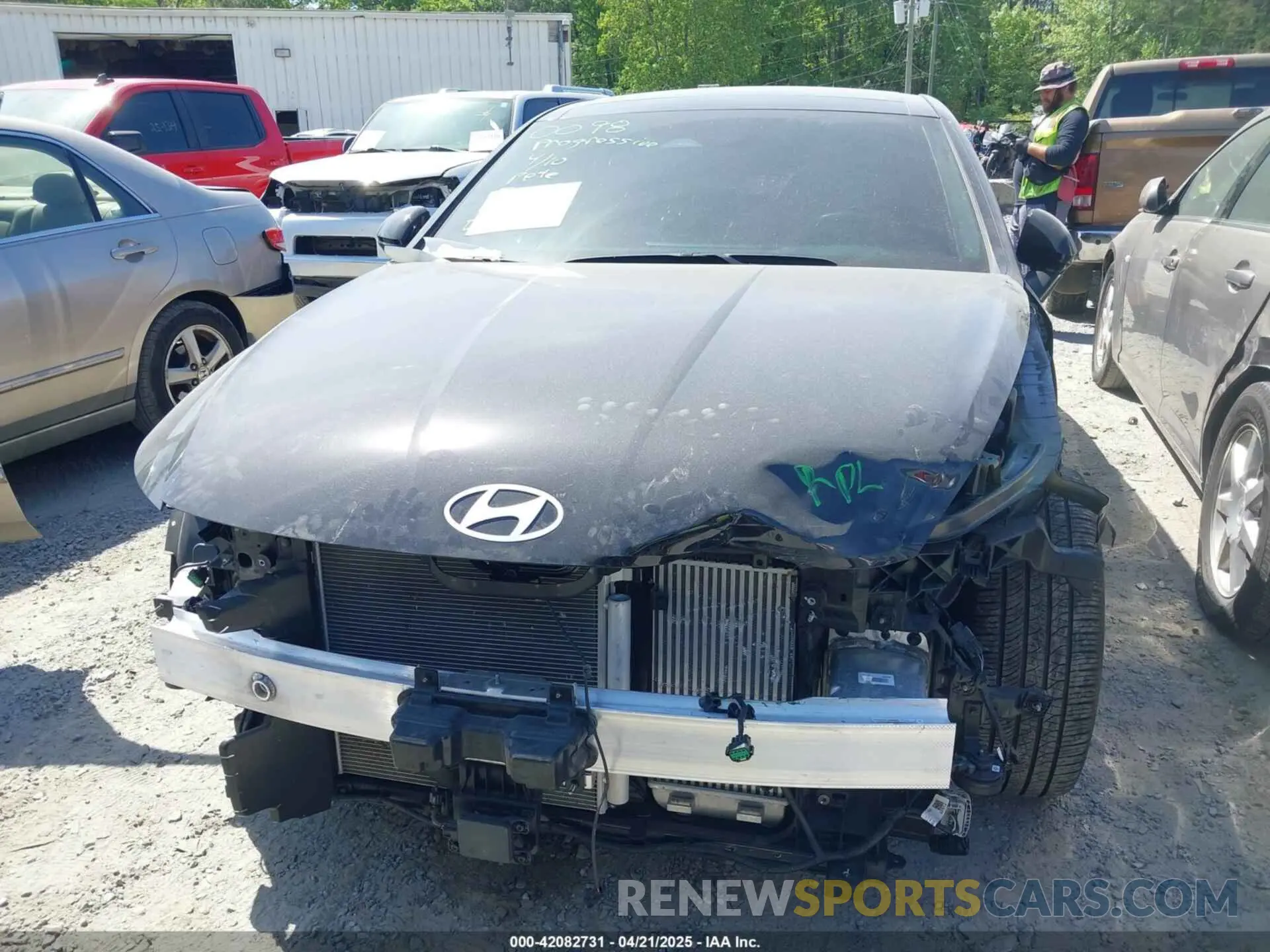 12 fotografías del automóvil dañado KMHL54JC0SA430778 HYUNDAI SONATA 2025