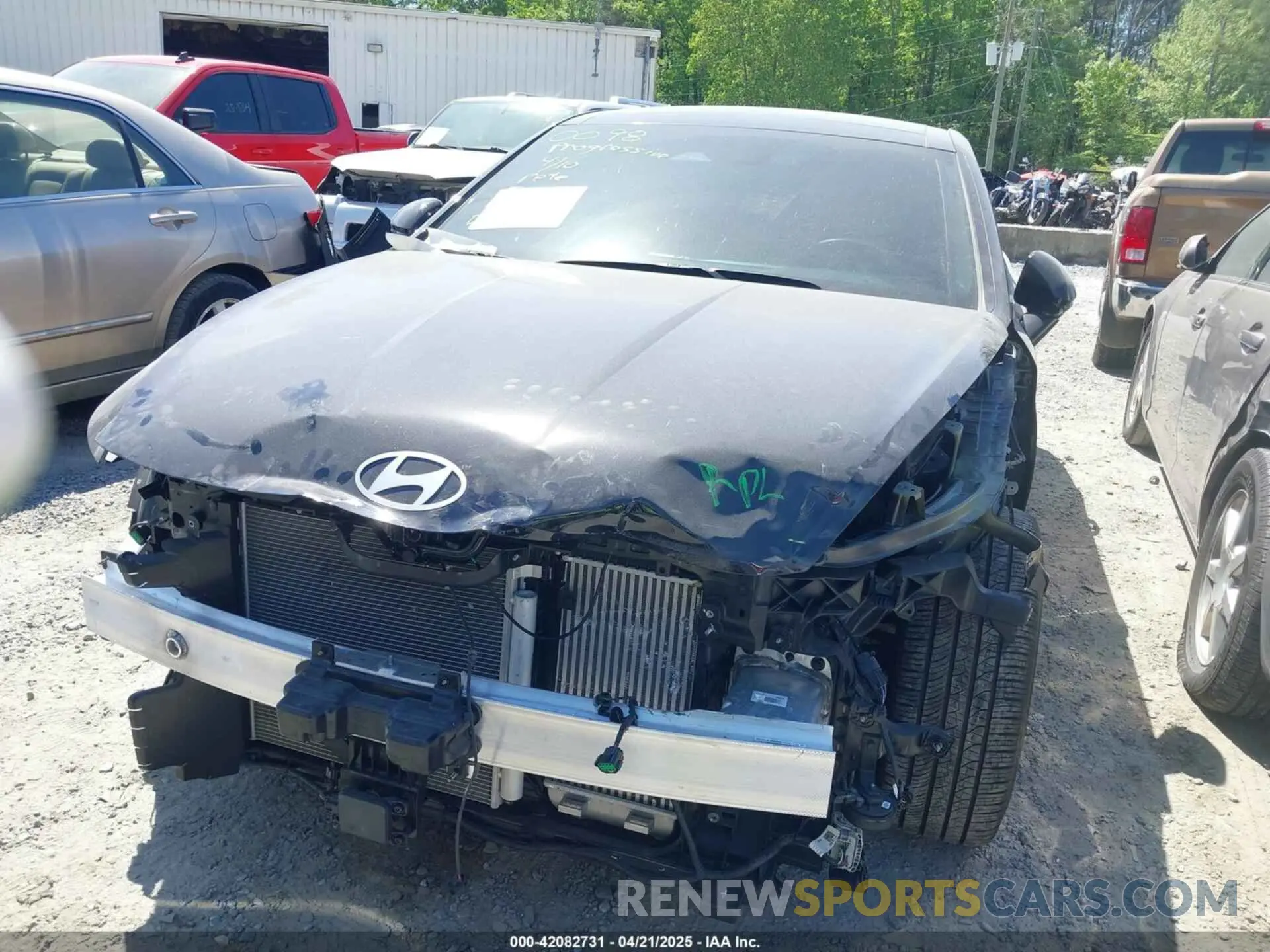 6 fotografías del automóvil dañado KMHL54JC0SA430778 HYUNDAI SONATA 2025