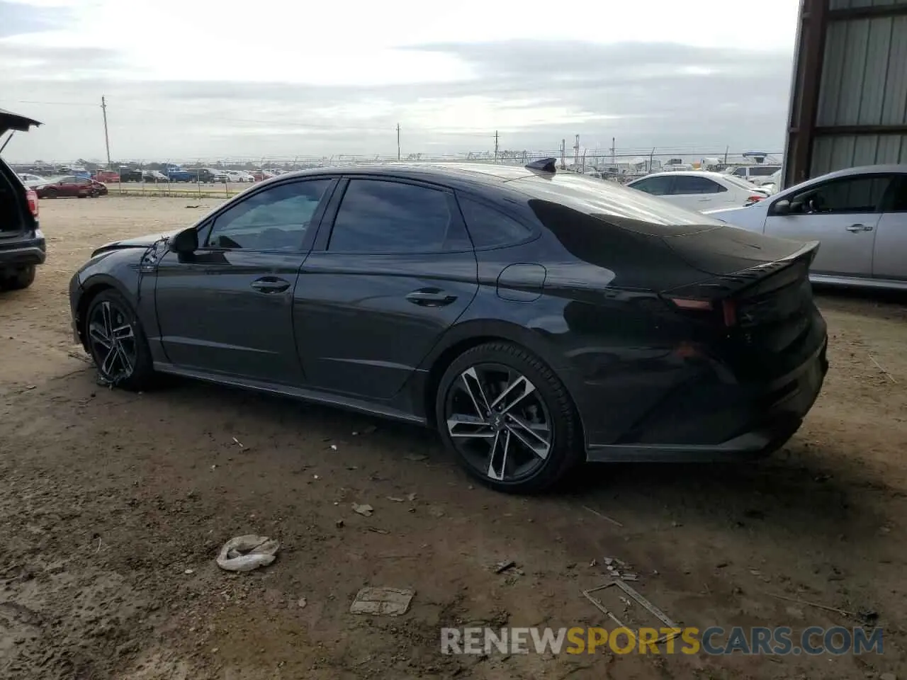 2 fotografías del automóvil dañado KMHL54JC8SA433685 HYUNDAI SONATA 2025