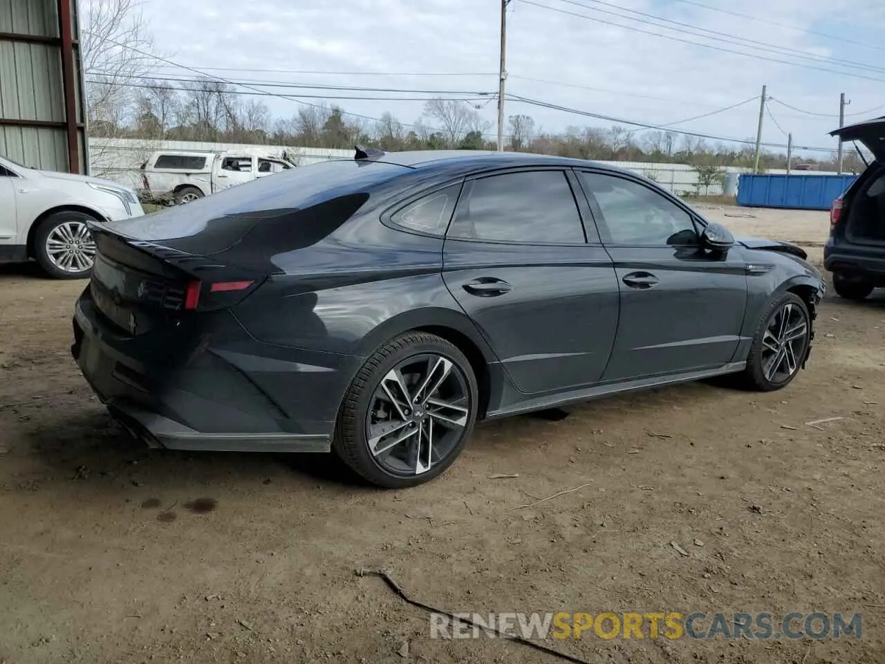 3 fotografías del automóvil dañado KMHL54JC8SA433685 HYUNDAI SONATA 2025