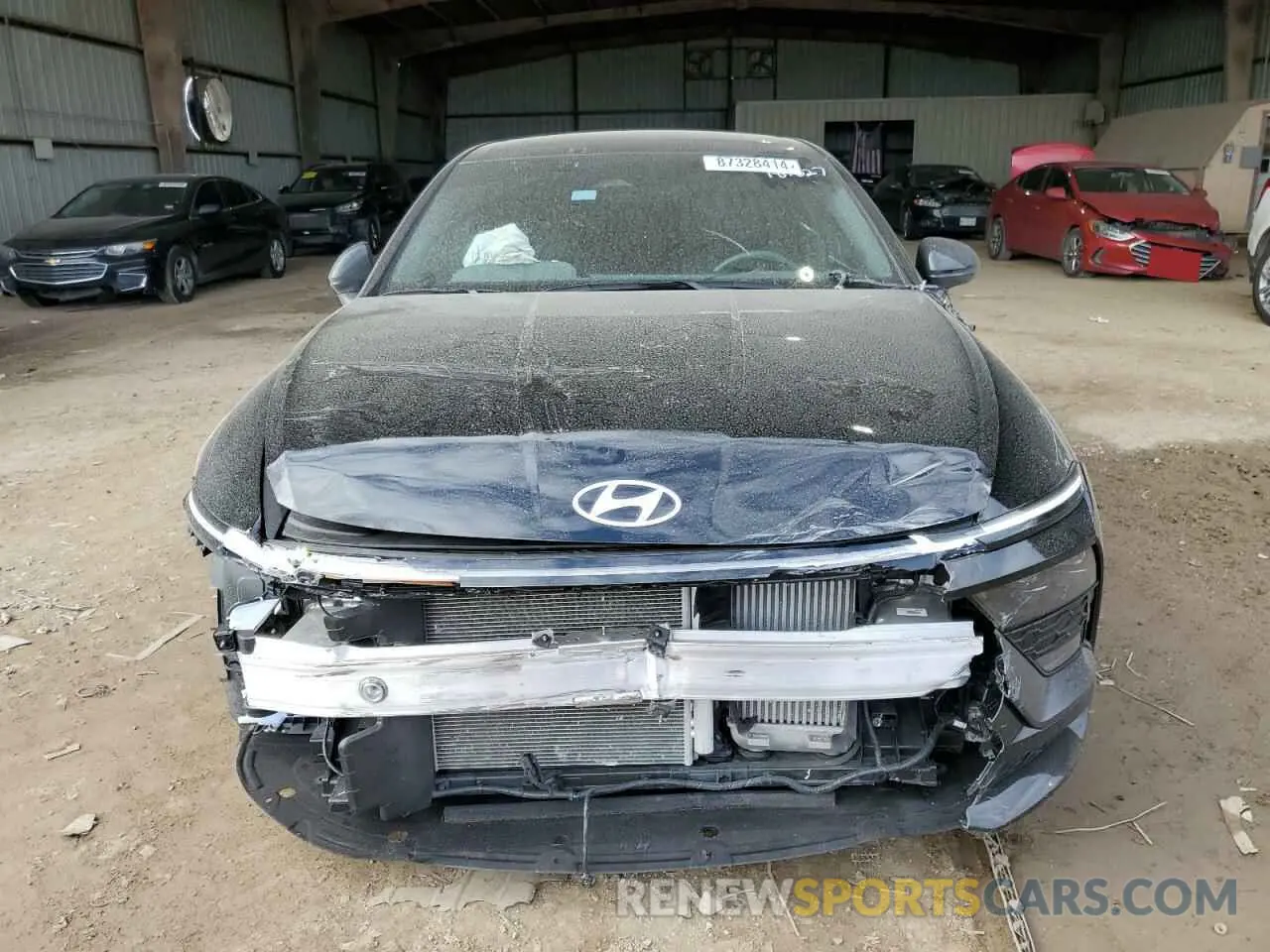 5 fotografías del automóvil dañado KMHL54JC8SA433685 HYUNDAI SONATA 2025