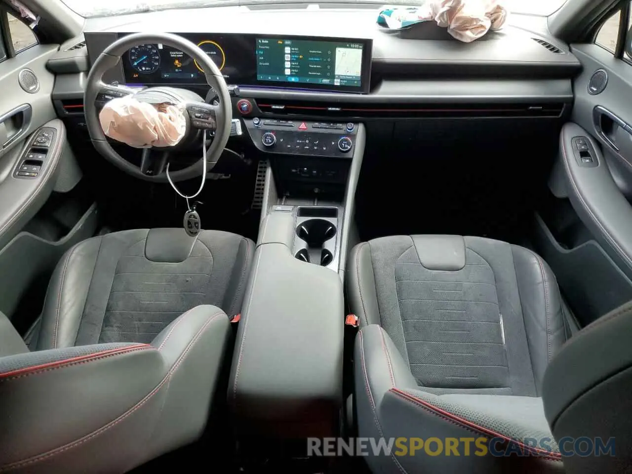 8 fotografías del automóvil dañado KMHL54JC8SA433685 HYUNDAI SONATA 2025