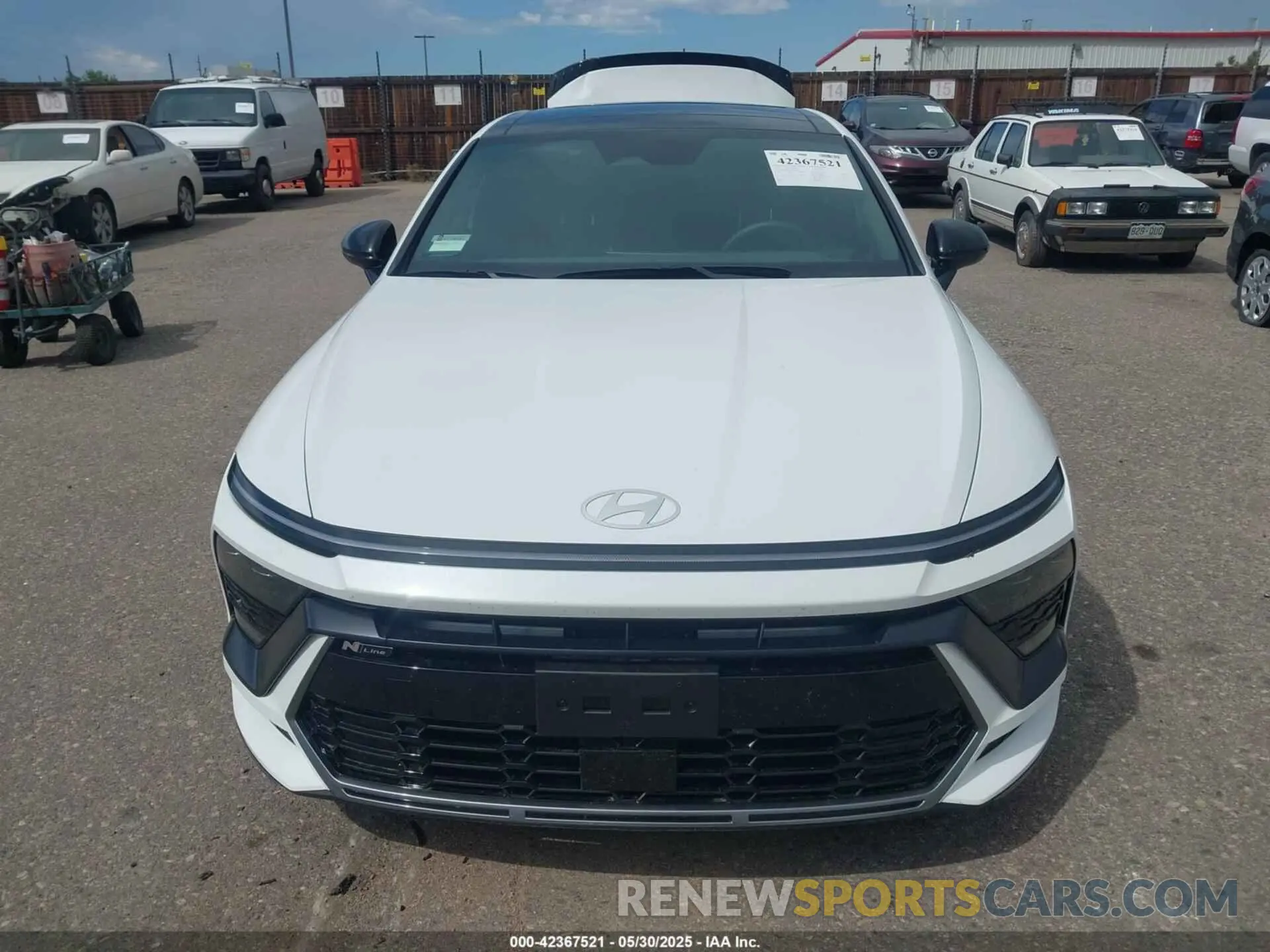 12 fotografías del automóvil dañado KMHL54JC9SA494494 HYUNDAI SONATA 2025