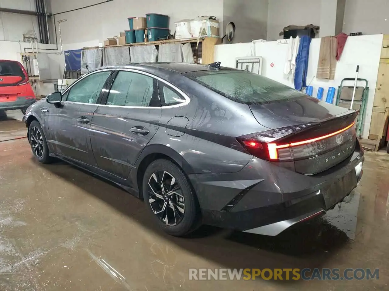 2 fotografías del automóvil dañado KMHL64JA0SA449276 HYUNDAI SONATA 2025