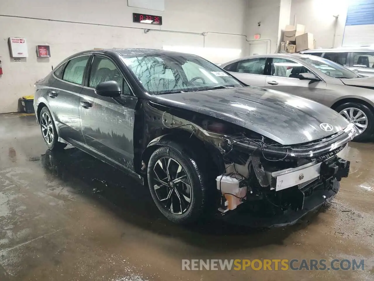 4 fotografías del automóvil dañado KMHL64JA0SA449276 HYUNDAI SONATA 2025
