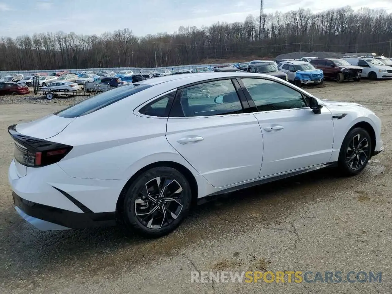 3 fotografías del automóvil dañado KMHL64JA0SA462061 HYUNDAI SONATA 2025