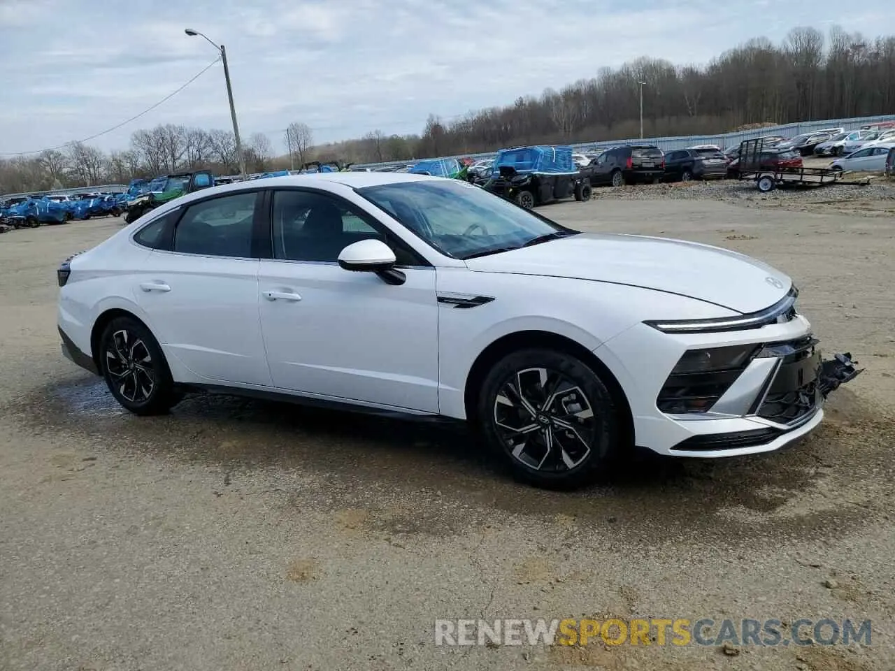 4 fotografías del automóvil dañado KMHL64JA0SA462061 HYUNDAI SONATA 2025