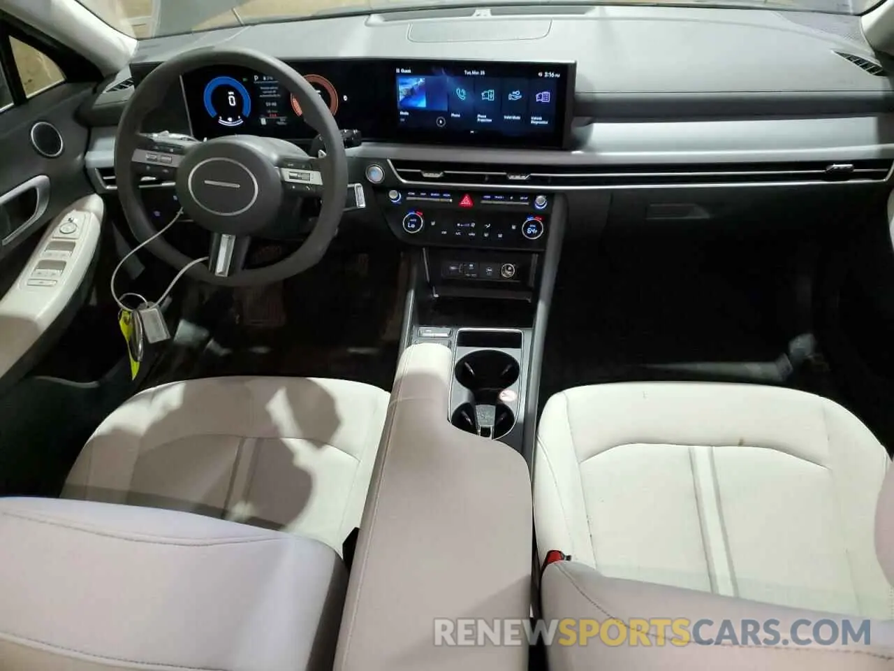 8 fotografías del automóvil dañado KMHL64JA0SA462366 HYUNDAI SONATA 2025