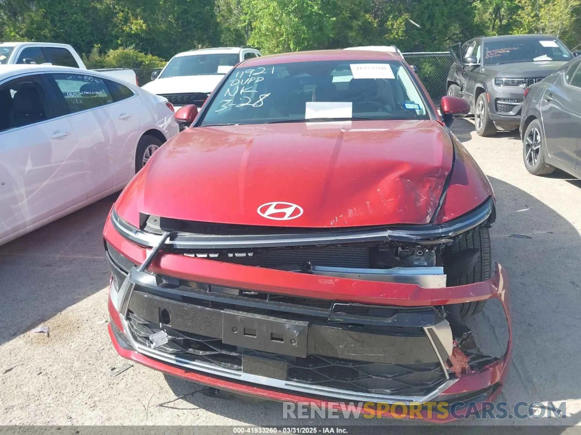 11 fotografías del automóvil dañado KMHL64JA1SA471447 HYUNDAI SONATA 2025