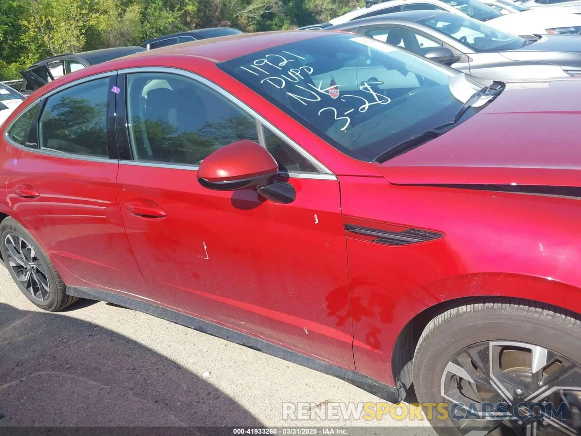 12 fotografías del automóvil dañado KMHL64JA1SA471447 HYUNDAI SONATA 2025
