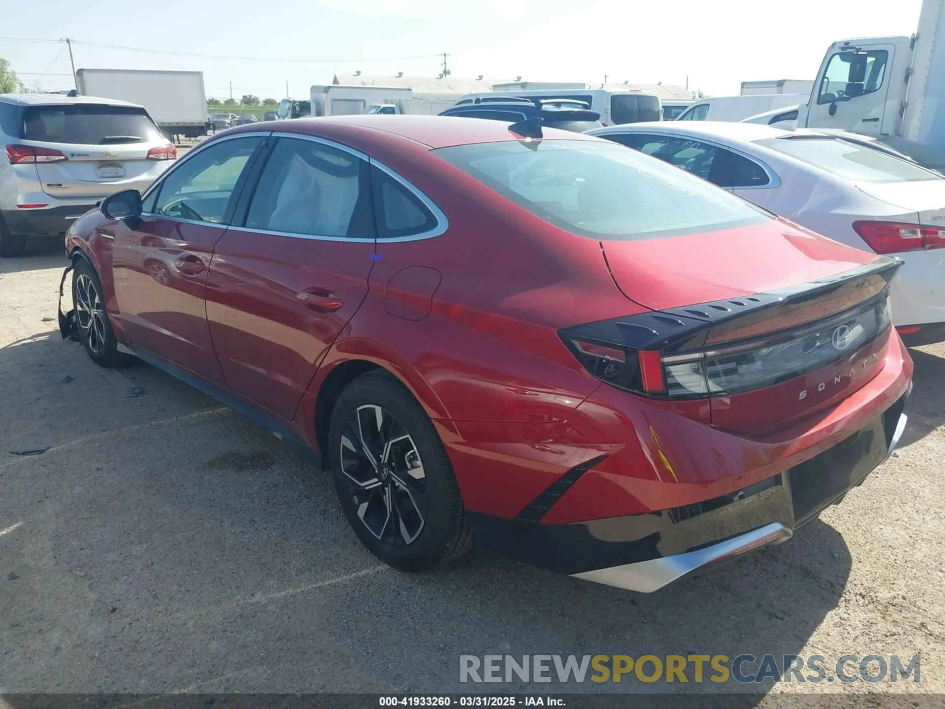3 fotografías del automóvil dañado KMHL64JA1SA471447 HYUNDAI SONATA 2025