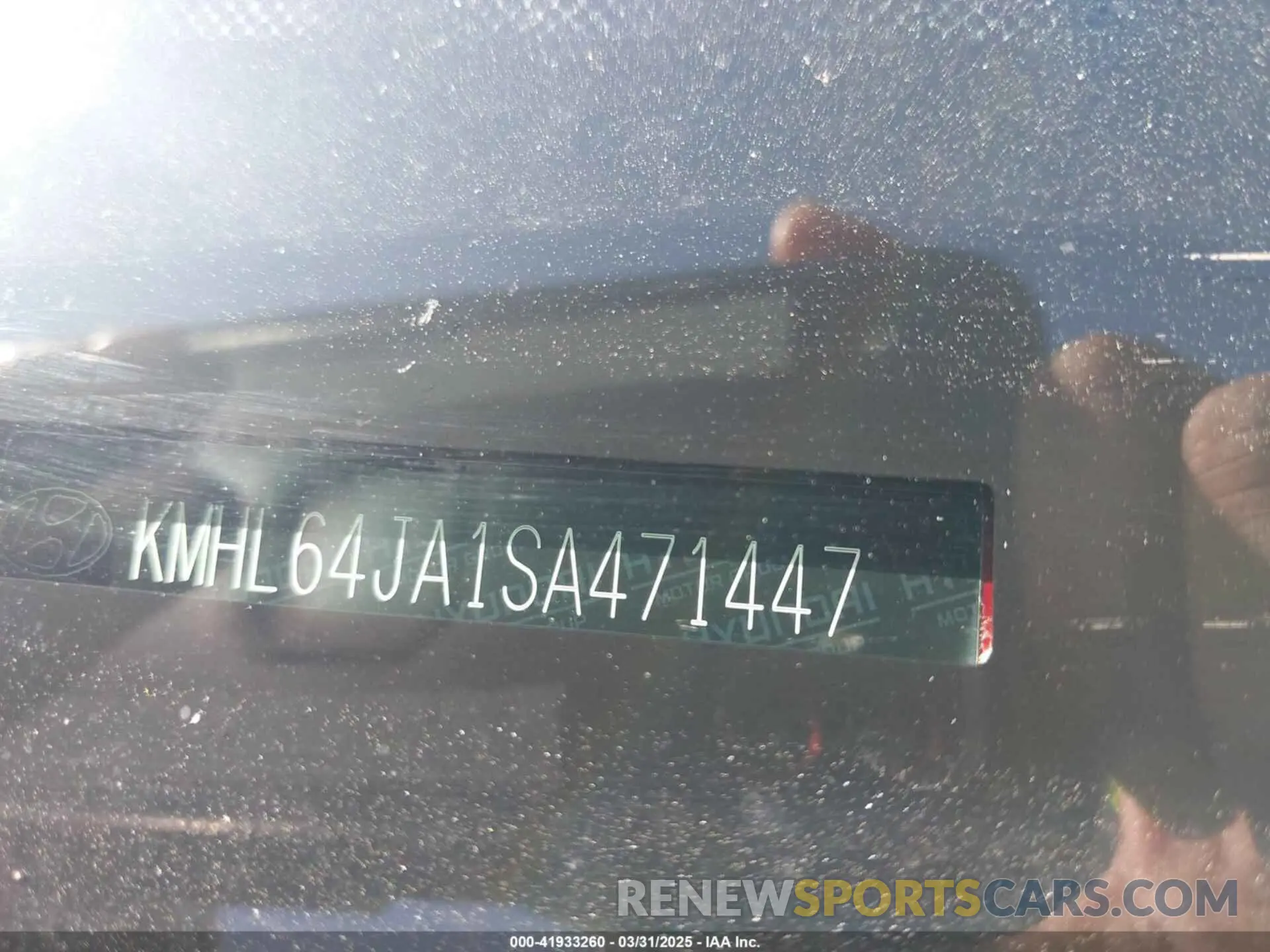 9 fotografías del automóvil dañado KMHL64JA1SA471447 HYUNDAI SONATA 2025