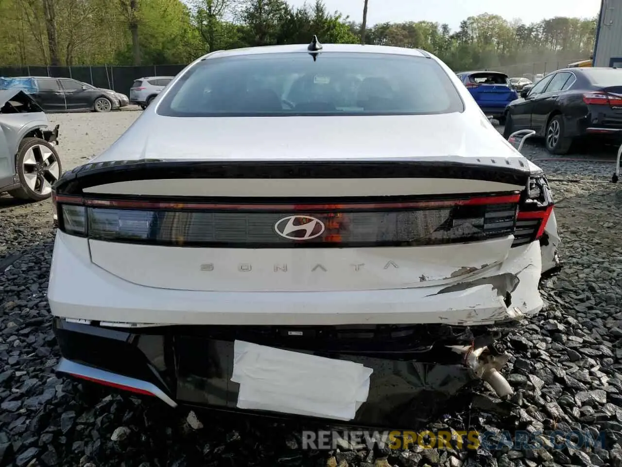 6 fotografías del automóvil dañado KMHL64JA2SA457041 HYUNDAI SONATA 2025