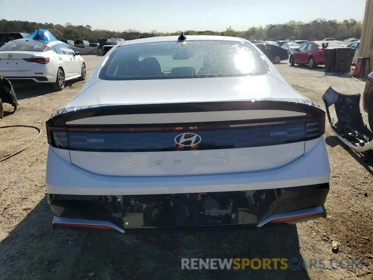 6 fotografías del automóvil dañado KMHL64JA2SA469965 HYUNDAI SONATA 2025