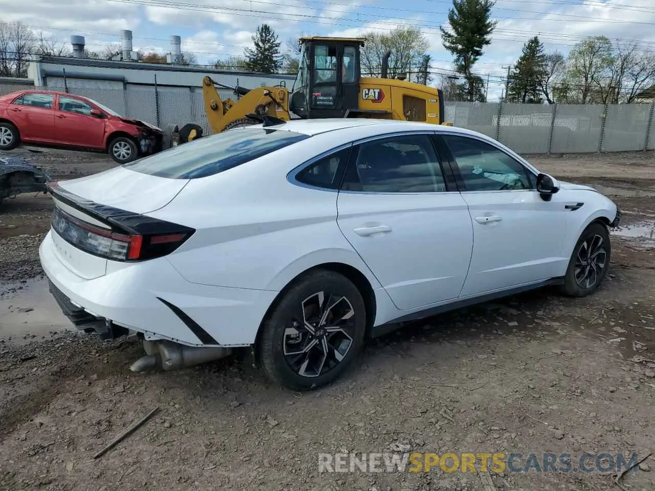 3 fotografías del automóvil dañado KMHL64JA3SA441317 HYUNDAI SONATA 2025