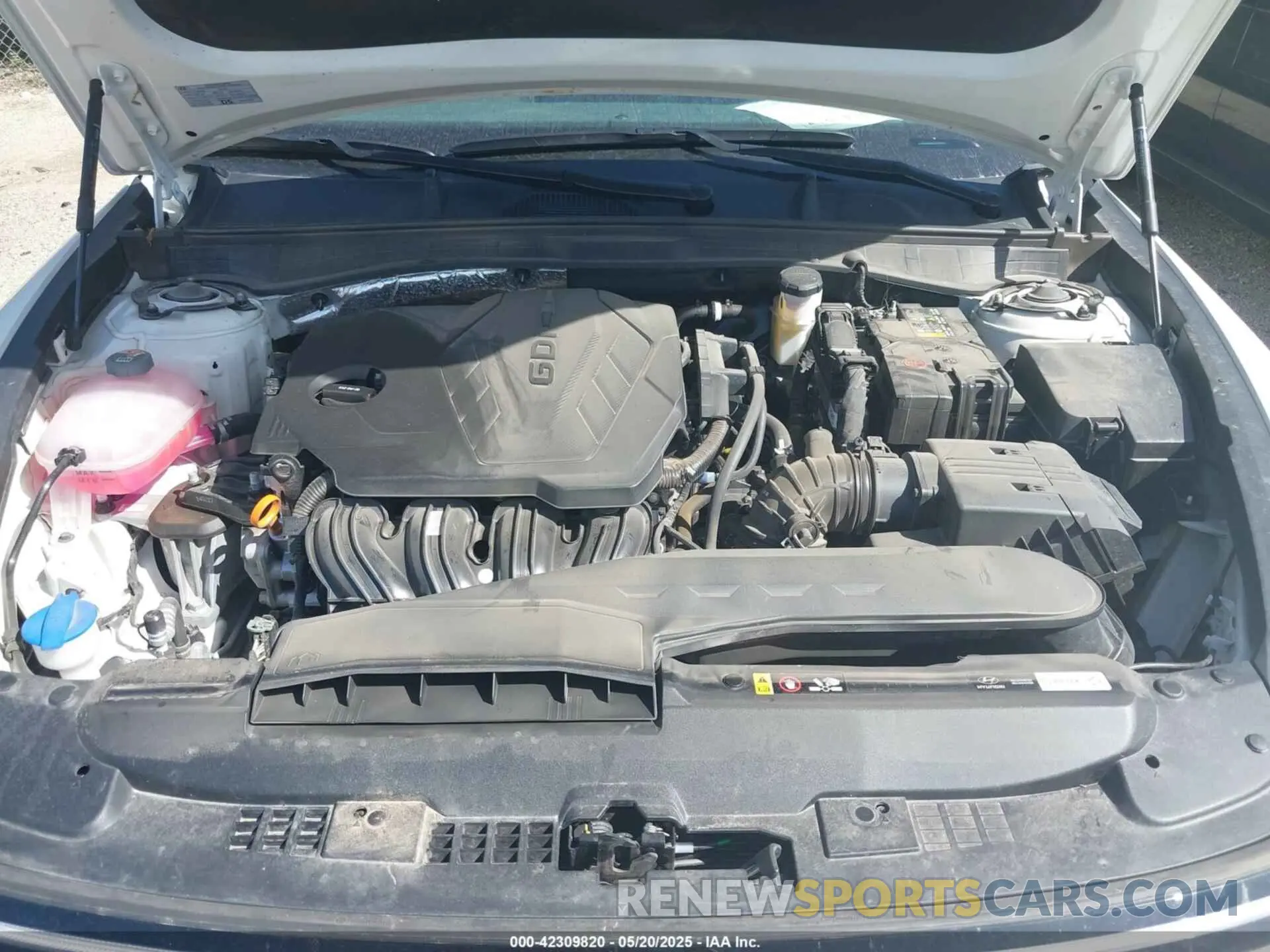 10 fotografías del automóvil dañado KMHL64JA4SA428723 HYUNDAI SONATA 2025