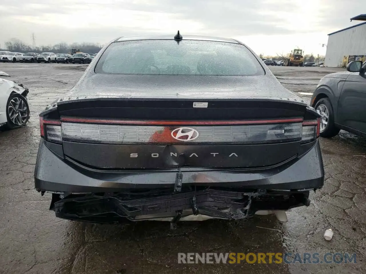 6 fotografías del automóvil dañado KMHL64JA4SA450110 HYUNDAI SONATA 2025