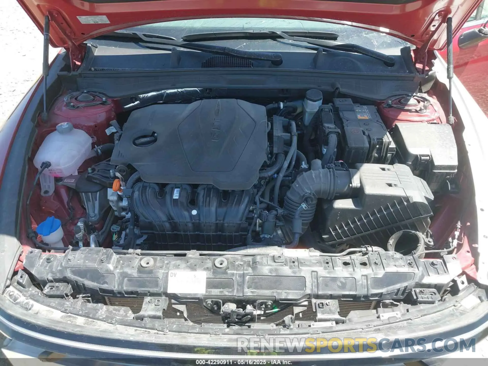 10 fotografías del automóvil dañado KMHL64JA4SA451614 HYUNDAI SONATA 2025