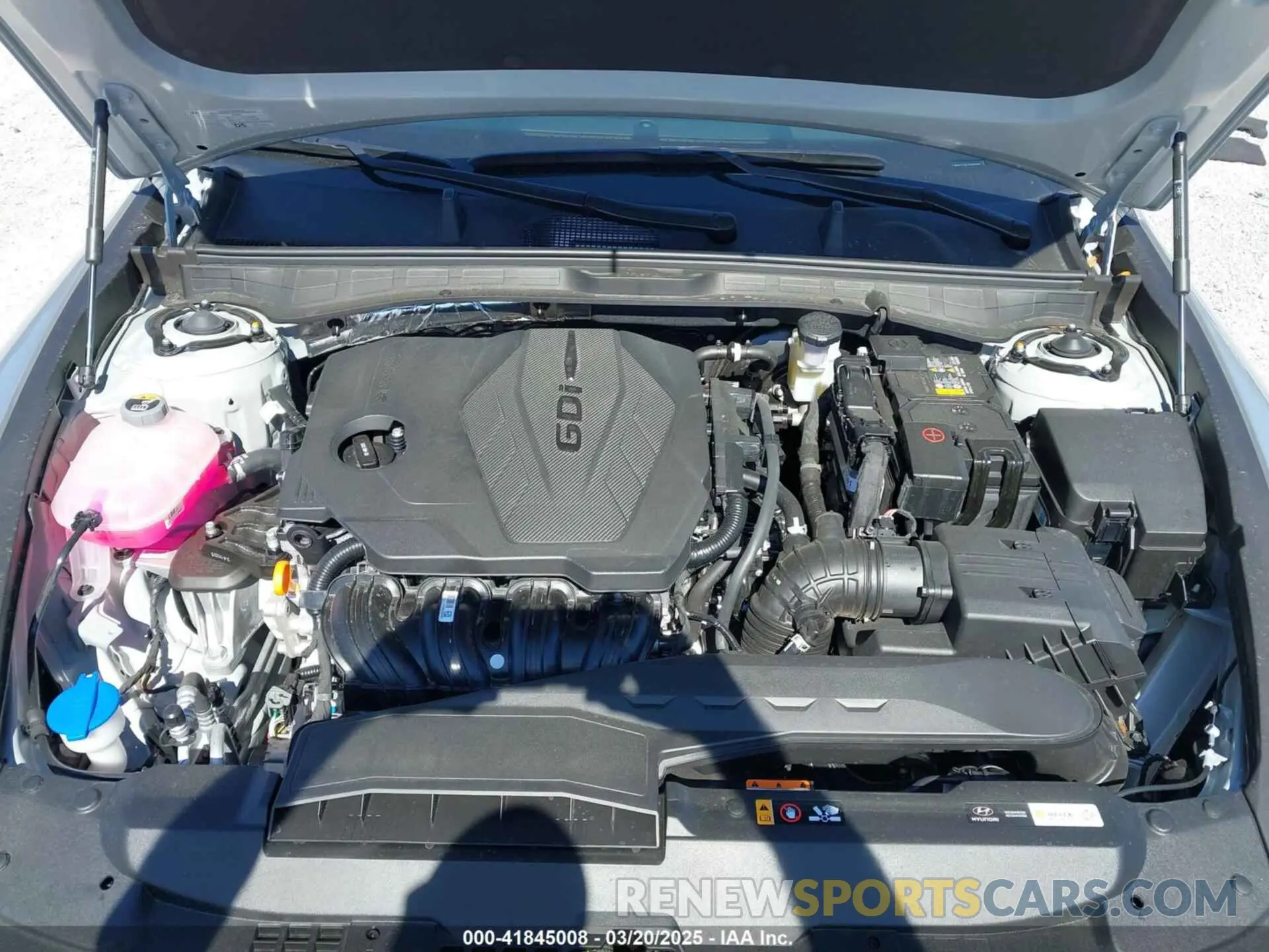 10 fotografías del automóvil dañado KMHL64JA4SA453119 HYUNDAI SONATA 2025