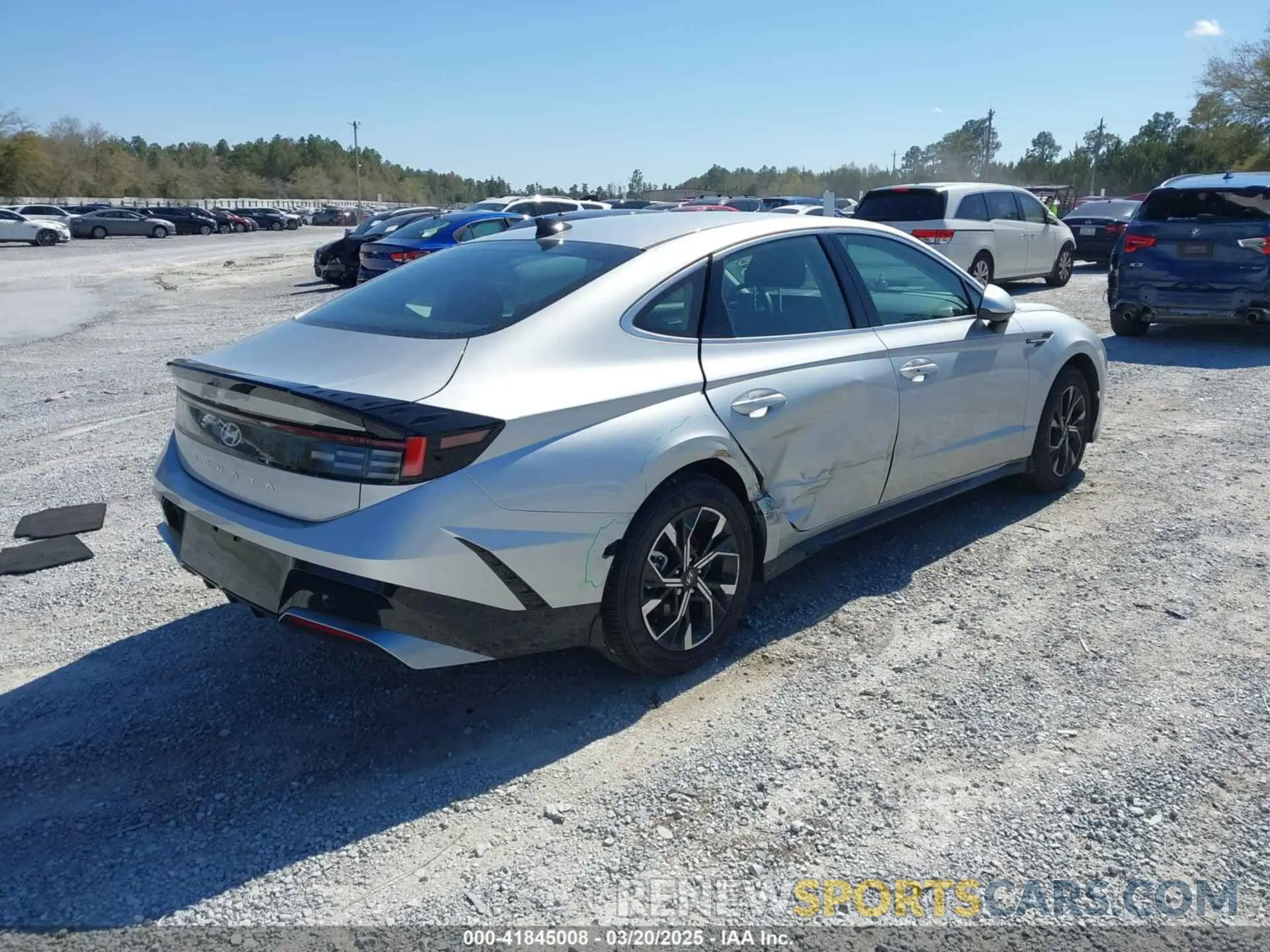 4 fotografías del automóvil dañado KMHL64JA4SA453119 HYUNDAI SONATA 2025