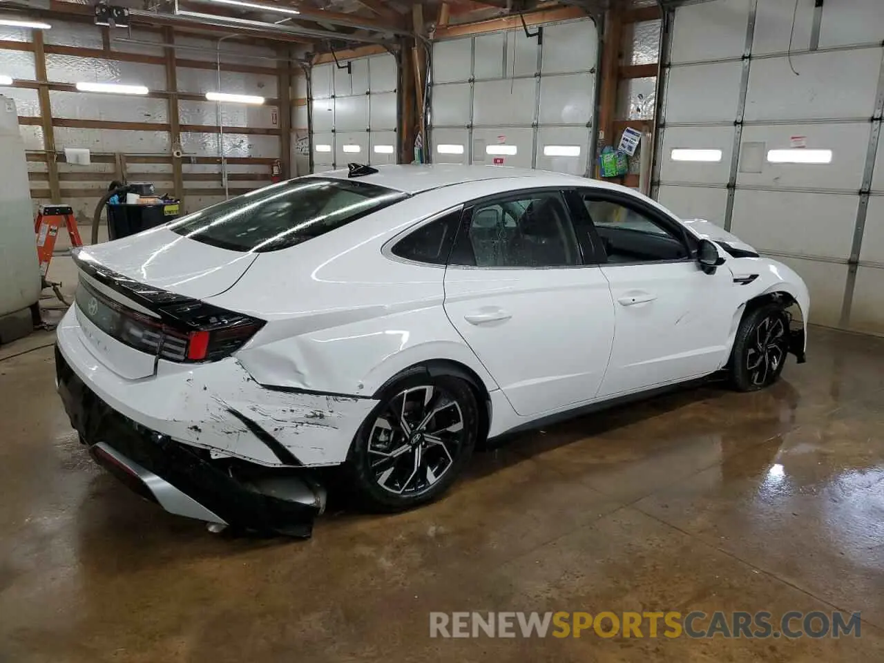3 fotografías del automóvil dañado KMHL64JA4SA462063 HYUNDAI SONATA 2025