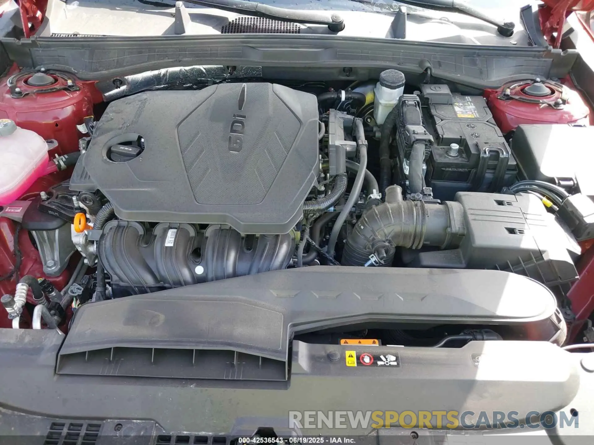 10 fotografías del automóvil dañado KMHL64JA5SA461875 HYUNDAI SONATA 2025