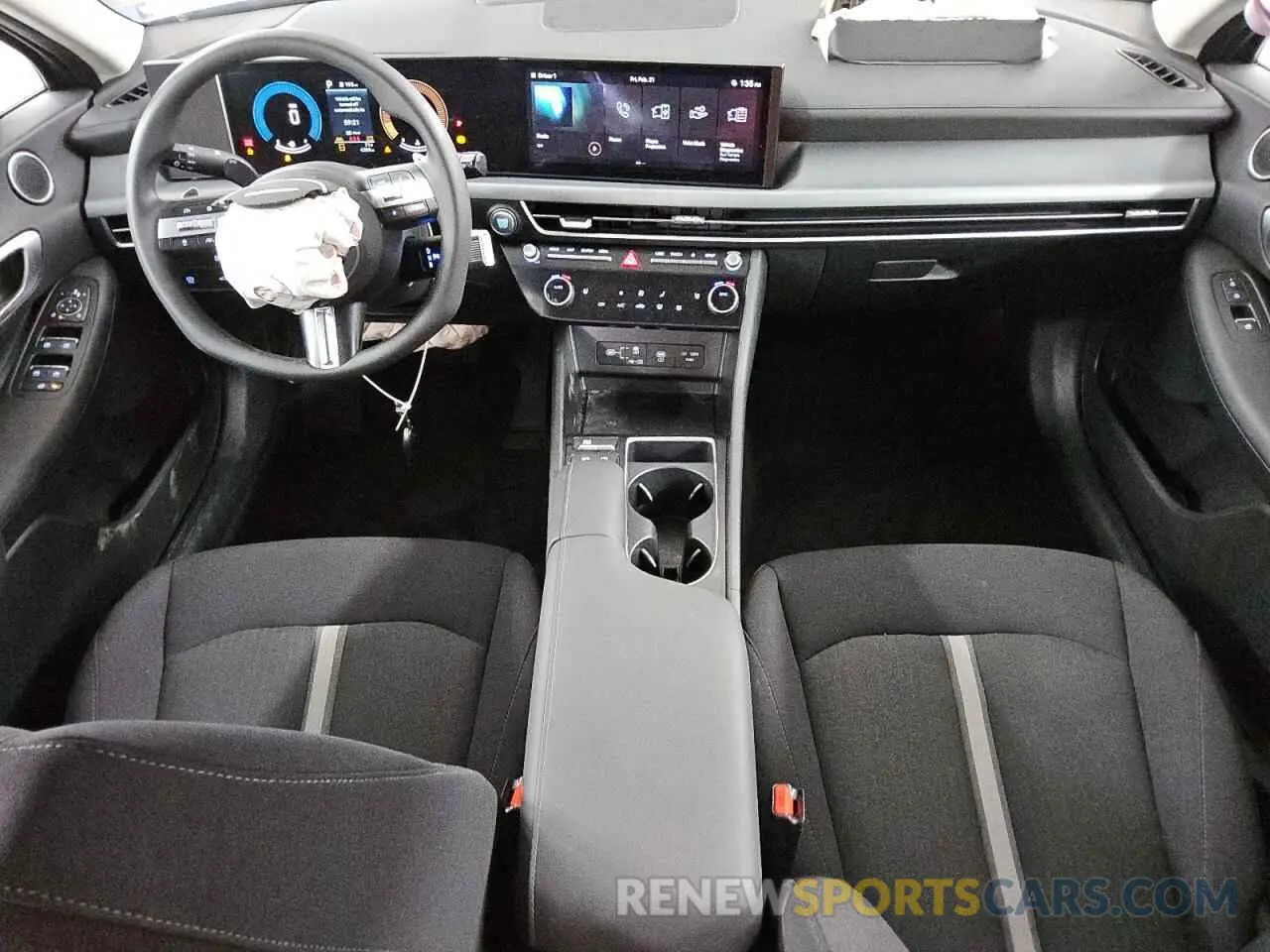 8 fotografías del automóvil dañado KMHL64JA6SA447001 HYUNDAI SONATA 2025