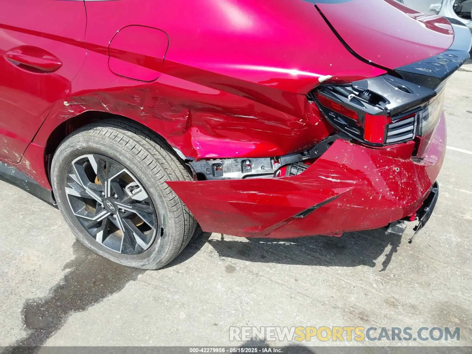 6 fotografías del automóvil dañado KMHL64JA6SA451663 HYUNDAI SONATA 2025