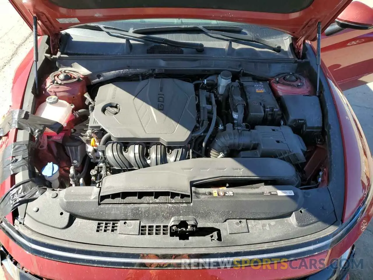 11 fotografías del automóvil dañado KMHL64JA6SA456278 HYUNDAI SONATA 2025