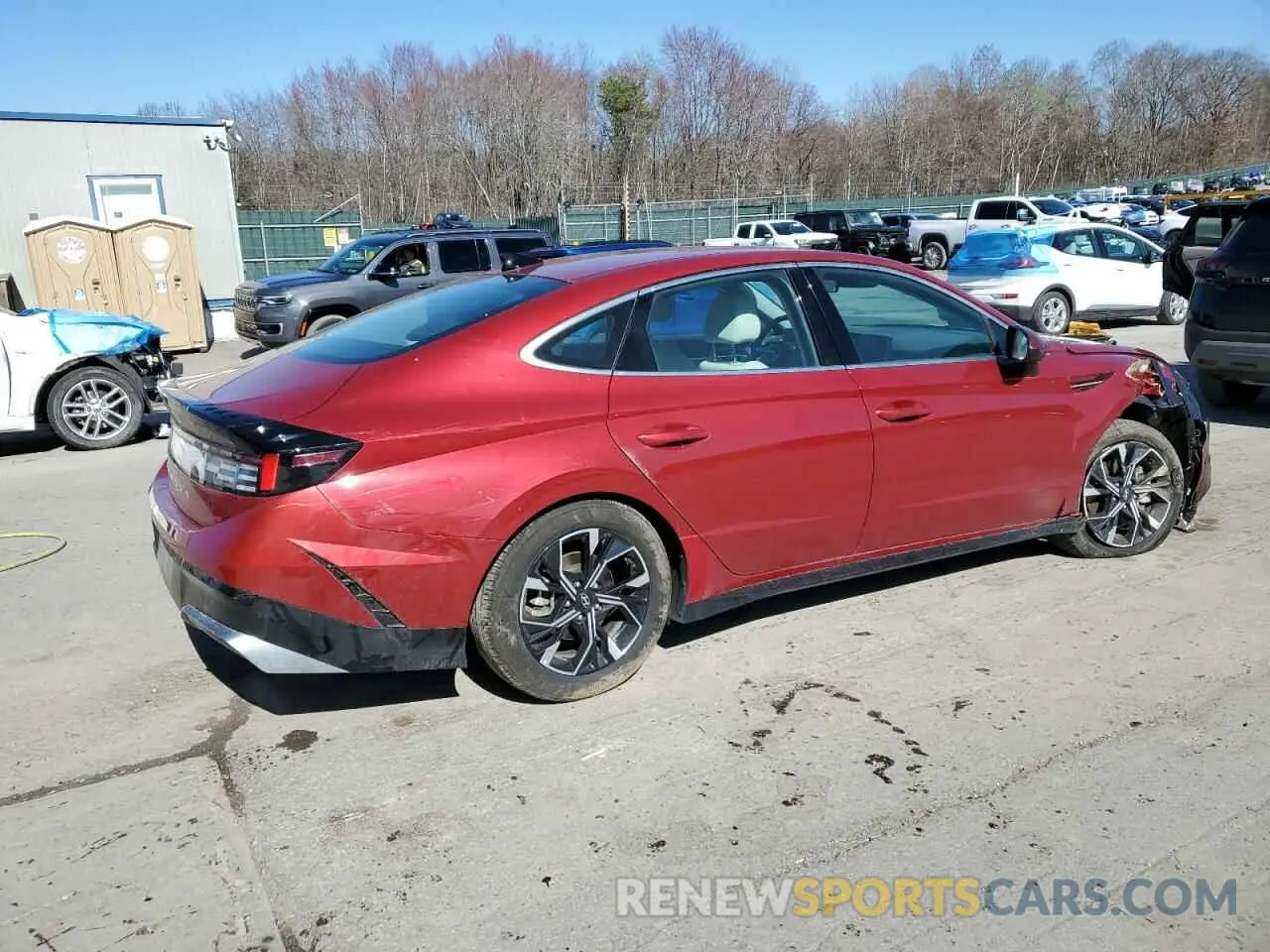 3 fotografías del automóvil dañado KMHL64JA6SA456278 HYUNDAI SONATA 2025