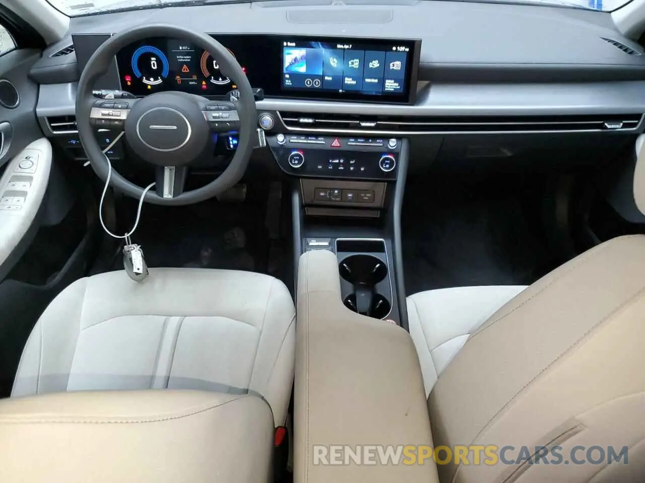 8 fotografías del automóvil dañado KMHL64JA6SA469659 HYUNDAI SONATA 2025