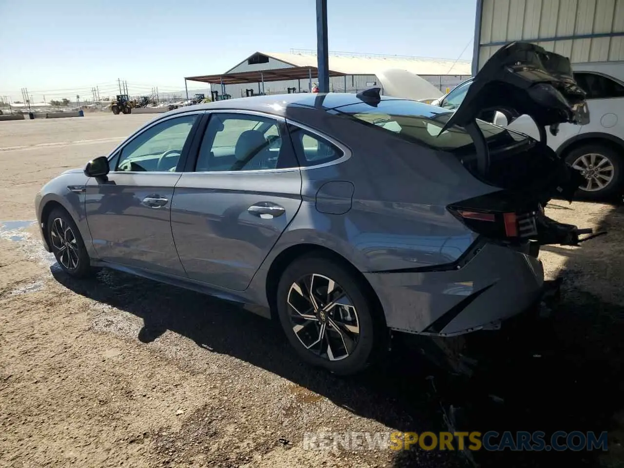 2 fotografías del automóvil dañado KMHL64JA7SA453714 HYUNDAI SONATA 2025