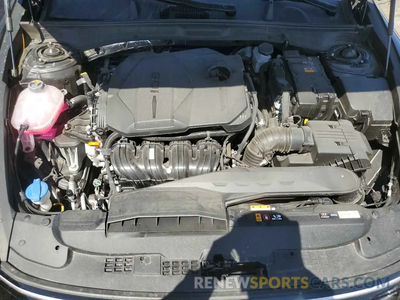 11 fotografías del automóvil dañado KMHL64JA8SA453897 HYUNDAI SONATA 2025